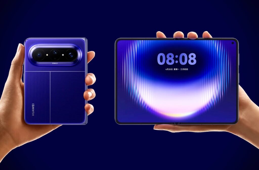 Huawei confirma suporte a caneta stylus no Pura X Max, o dobrável wide foldable.