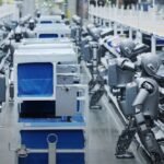 O setor de robôs humanoides da China avança sobre os EUA em implantação no mundo real.