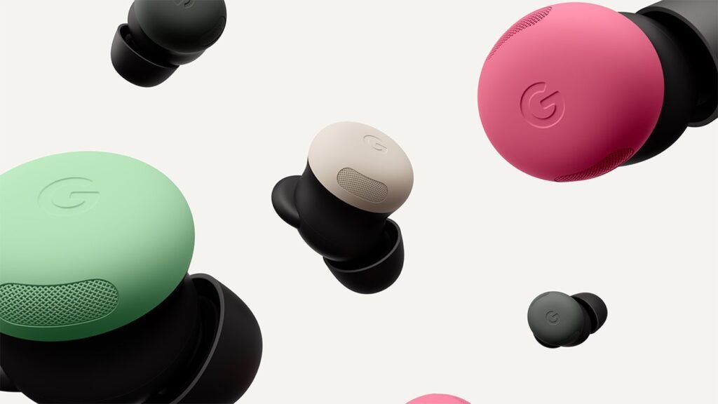 Google adiciona ANC dinâmico e controles do Gemini ao Pixel Buds Pro 2.